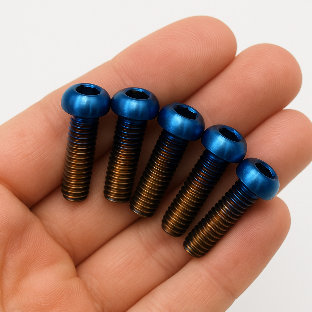 Titanium Rotor Bolts (6 count)