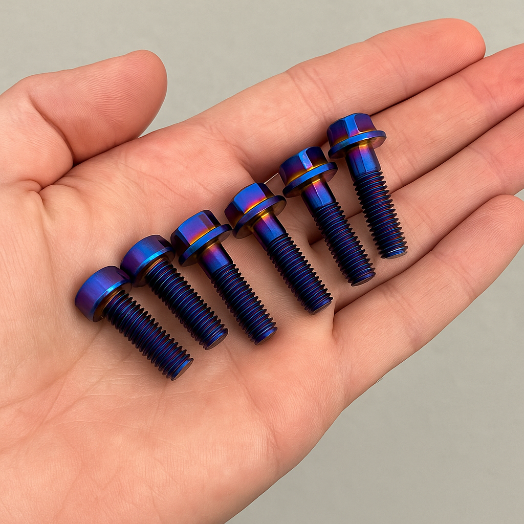 Titanium Rear Sprocket Bolts