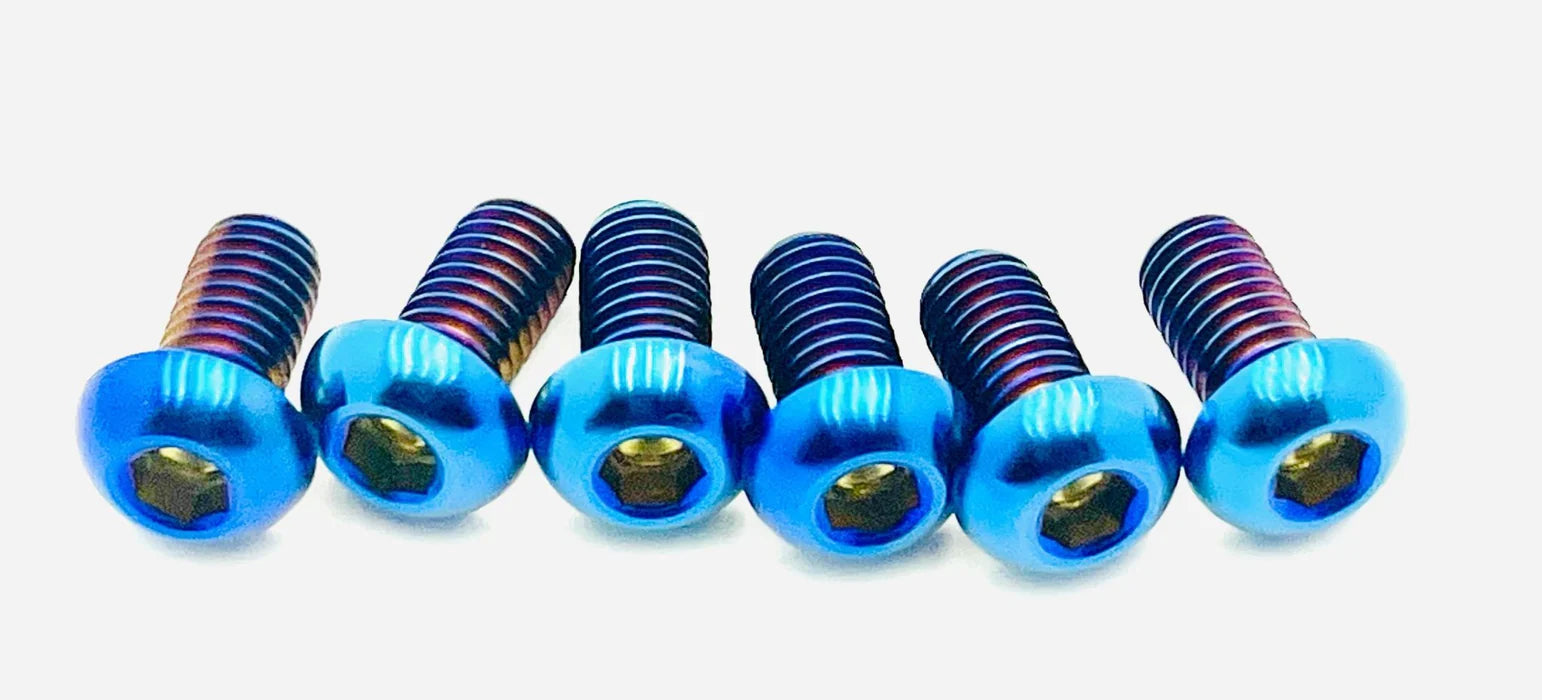 Titanium Rotor Bolts (6 count)